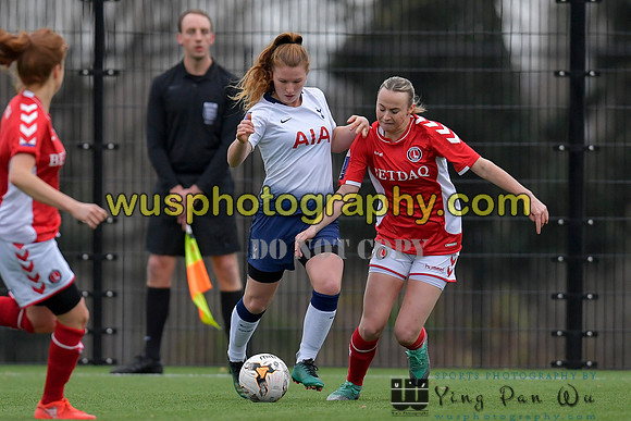 20181216-143435C Charlton Athletic Womens FC Reserves v Tottenham Hotspur Ladies FC Reserves