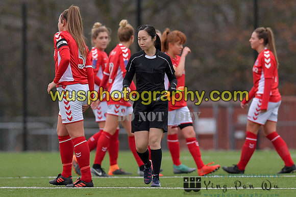 20181216-142952 Charlton Athletic Womens FC Reserves v Tottenham Hotspur Ladies FC Reserves