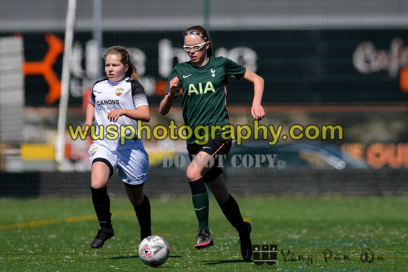 20210417-124200D London Bees Academy U14 v Tottenham Hotspur Women FC JTP U14