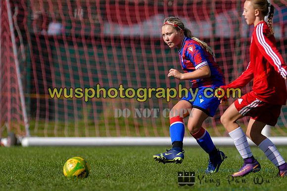 20221001-112940B Welling United FC Girl U12 v Crystal Palace FC Girls U12