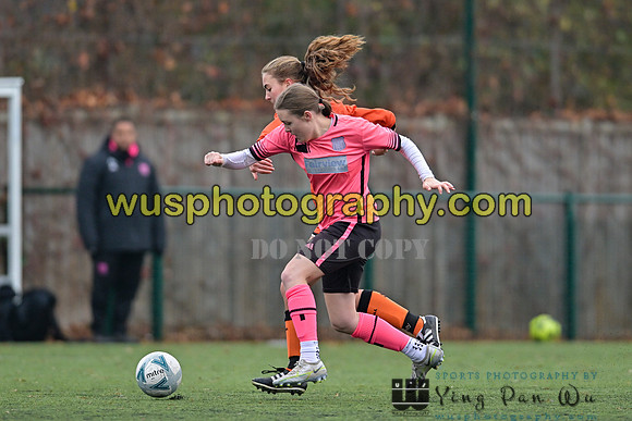 20231202-103409A Millwall Lionesses U16 v Haringey Girls Academy Elite U16