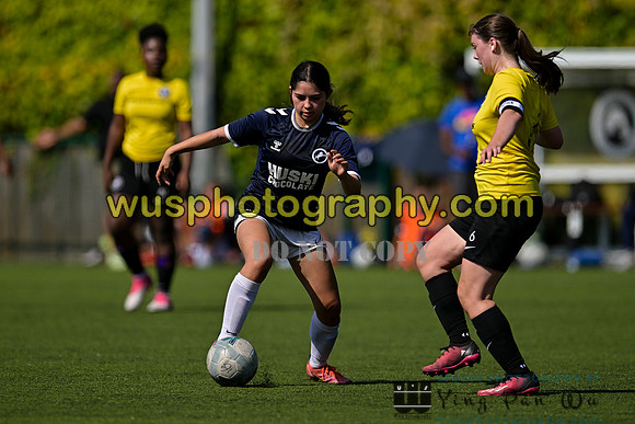 20230909-124640D Millwall Lionessness U16 v Watford Ladies FC U16 Warriors