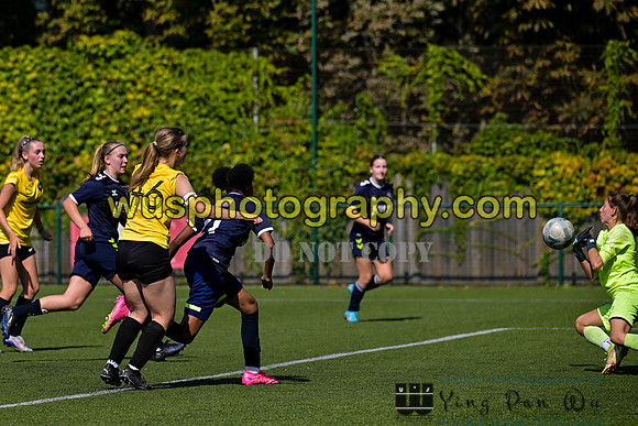 20230909-124943B Millwall Lionessness U16 v Watford Ladies FC U16 Warriors