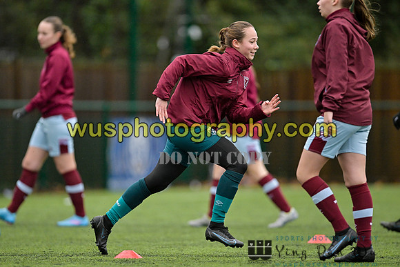 20230114-101201 Millwall Lionesses U16 v West Ham United Academy Girls U16
