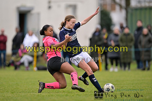 20230204-132658L Haringey Girls Academy JPL U16 v Millwall Lionesses U16