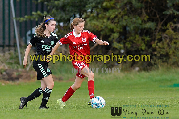 20221001-131310A Welling United FC Girl U15 v Leicester City Women's FC U15