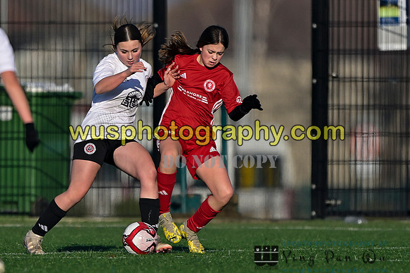 20250111-122356 Welling United Academy Girls U13 v Procision Football Academy Girls U13