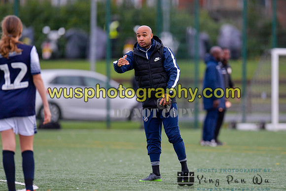 20201031-144126 London Bees Academy U14 v Millwall Lionesses Girls U14