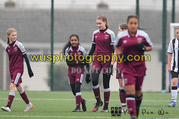 20220115-141757 West Ham United Academy Girls U14 v Notts County FC Girls U14