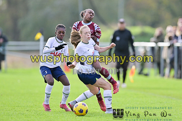 20221119-105850G Tottenham Hotspur Women FC Academy U15 v West Ham United Academy Girls U15