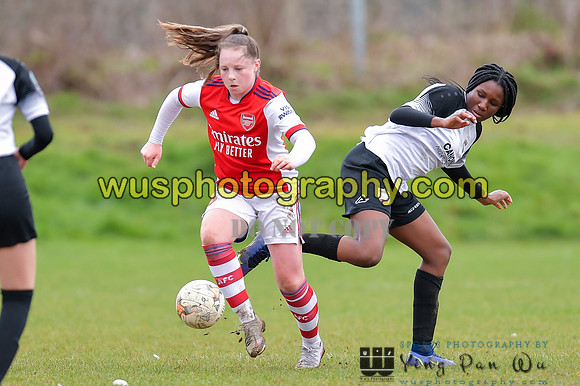20220305-134140 London Bees Academy U14 v Arsenal FC Girls U13