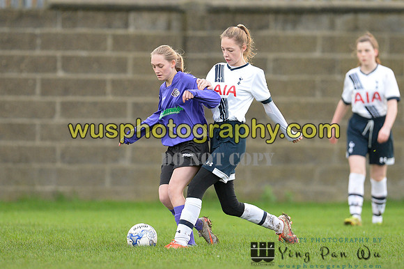 20151219-100620-2 Tottenham Hotspur Girls U14 v Garston Girls U14 Pumas