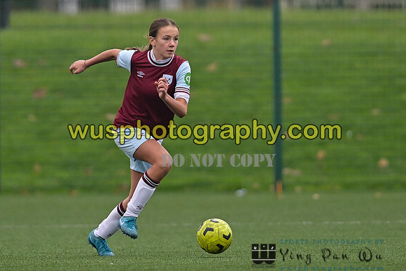 20241130-105814 West Ham United Warriors Girls U14 v Fareham Town Youth FC Girls U14