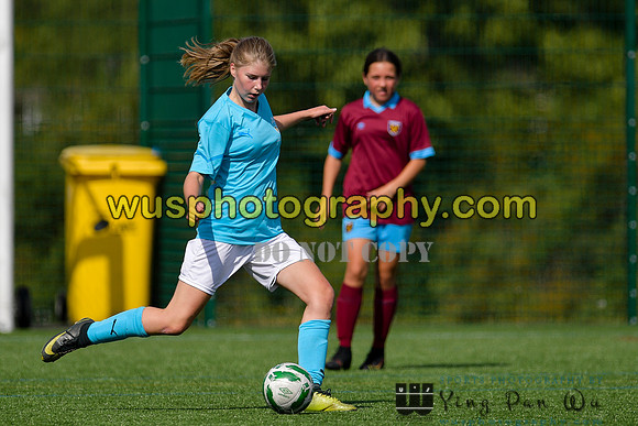 20210911-140809 West Ham United Girls U14 v South Gloucestershire JPL RTC U14
