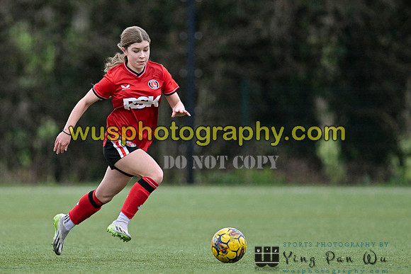 20240217-160718A Charlton Athletic Academy Girls U14 v Kings Hill FC Girls U15