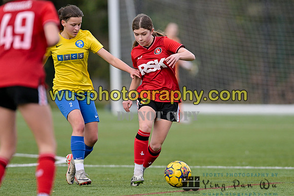 20240217-150805 Charlton Athletic Academy Girls U14 v Kings Hill FC Girls U15