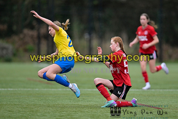 20240217-161840B Charlton Athletic Academy Girls U14 v Kings Hill FC Girls U15
