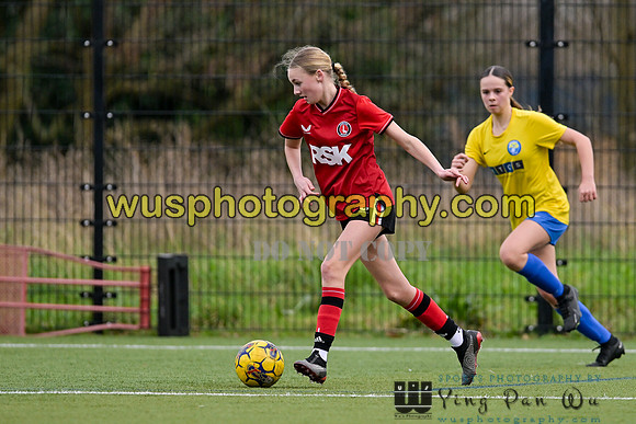 20240217-153545 Charlton Athletic Academy Girls U14 v Kings Hill FC Girls U15