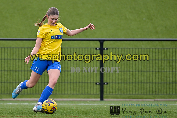 20240217-155454A Charlton Athletic Academy Girls U14 v Kings Hill FC Girls U15