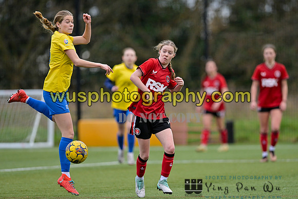20240217-153704 Charlton Athletic Academy Girls U14 v Kings Hill FC Girls U15
