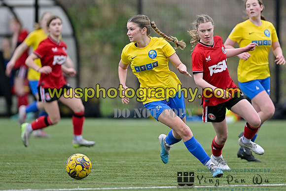 20240217-162833B Charlton Athletic Academy Girls U14 v Kings Hill FC Girls U15