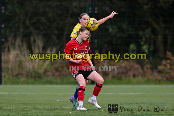 20240217-153143A Charlton Athletic Academy Girls U14 v Kings Hill FC Girls U15