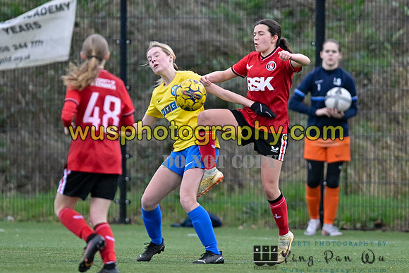 20240217-162331 Charlton Athletic Academy Girls U14 v Kings Hill FC Girls U15