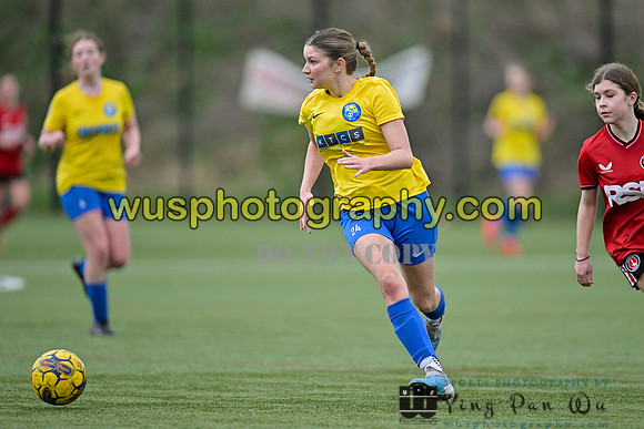 20240217-162745B Charlton Athletic Academy Girls U14 v Kings Hill FC Girls U15