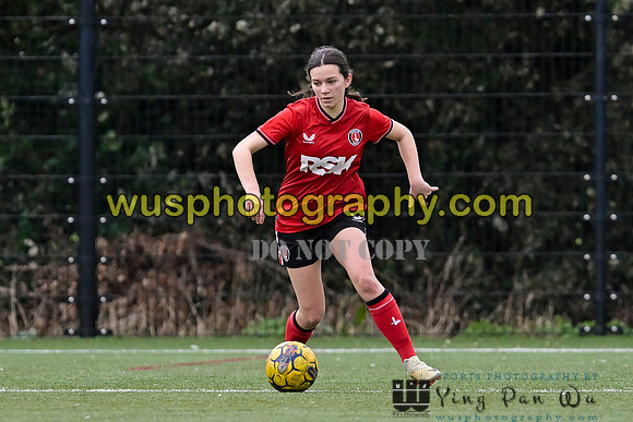 20240217-160356 Charlton Athletic Academy Girls U14 v Kings Hill FC Girls U15