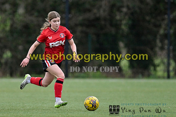 20240217-160718B Charlton Athletic Academy Girls U14 v Kings Hill FC Girls U15