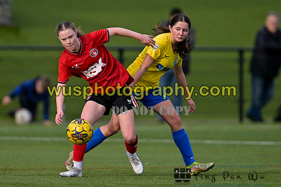 20240217-151918E Charlton Athletic Academy Girls U14 v Kings Hill FC Girls U15