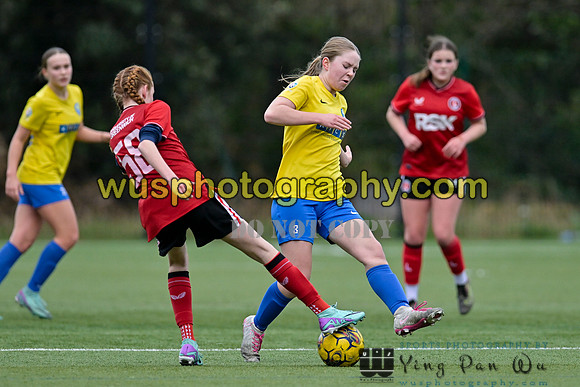 20240217-154204 Charlton Athletic Academy Girls U14 v Kings Hill FC Girls U15