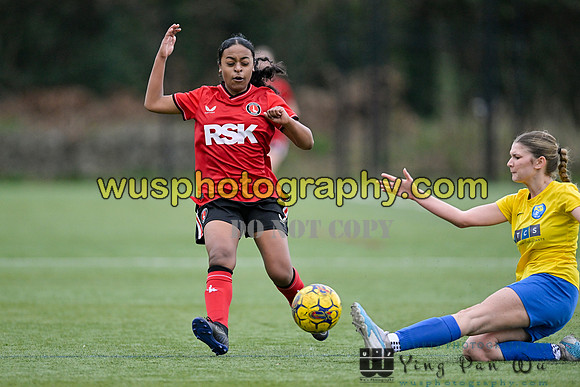 20240217-163253A Charlton Athletic Academy Girls U14 v Kings Hill FC Girls U15