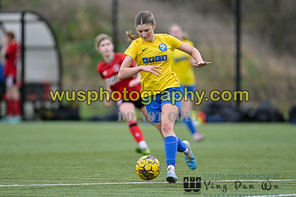20240217-162834A Charlton Athletic Academy Girls U14 v Kings Hill FC Girls U15