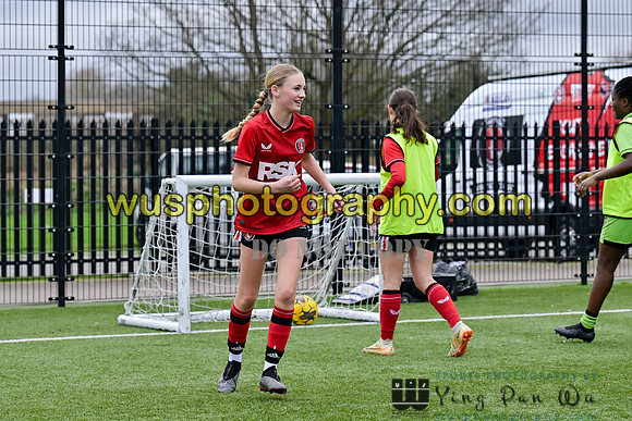 20240217-144433 Charlton Athletic Academy Girls U14 v Kings Hill FC Girls U15