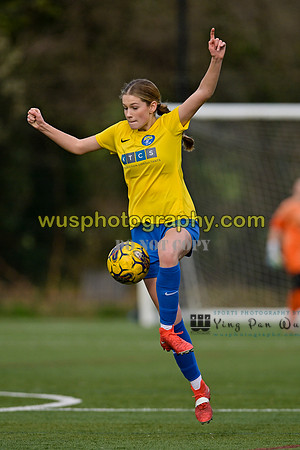 20240217-152004A Charlton Athletic Academy Girls U14 v Kings Hill FC Girls U15