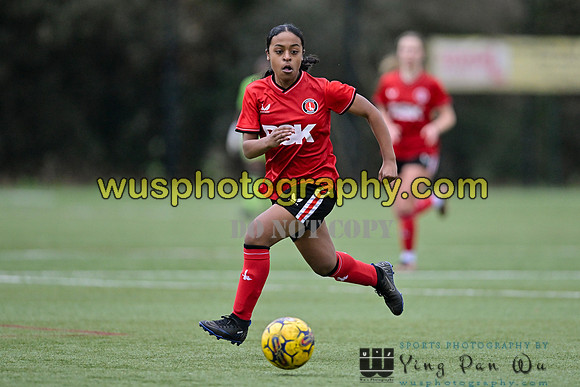 20240217-162122 Charlton Athletic Academy Girls U14 v Kings Hill FC Girls U15