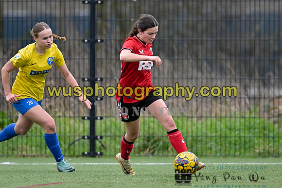 20240217-161712 Charlton Athletic Academy Girls U14 v Kings Hill FC Girls U15