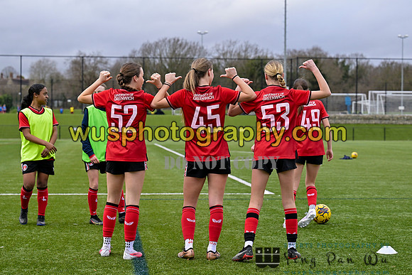 20240217-144319 Charlton Athletic Academy Girls U14 v Kings Hill FC Girls U15