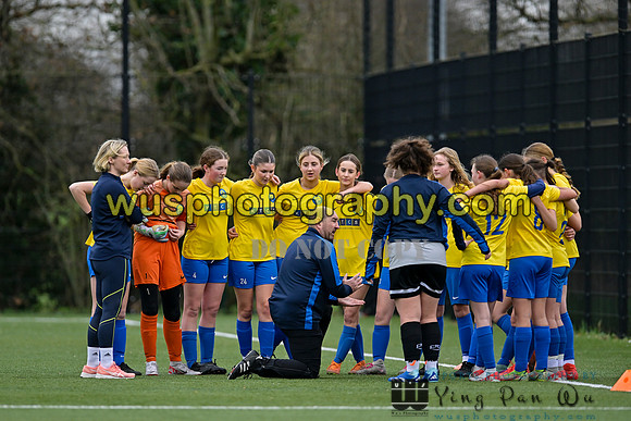 20240217-145801 Charlton Athletic Academy Girls U14 v Kings Hill FC Girls U15