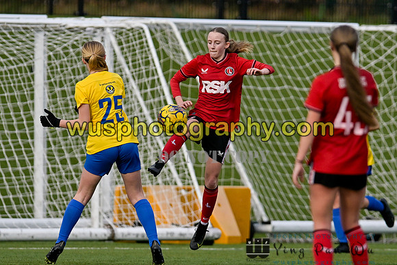 20240217-151956 Charlton Athletic Academy Girls U14 v Kings Hill FC Girls U15