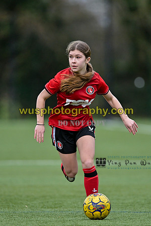 20240217-155620C Charlton Athletic Academy Girls U14 v Kings Hill FC Girls U15