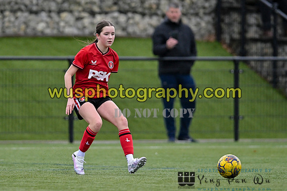 20240217-160519 Charlton Athletic Academy Girls U14 v Kings Hill FC Girls U15