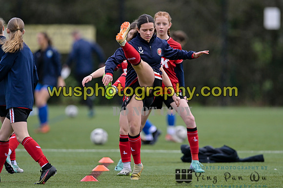 20240217-142007A Charlton Athletic Academy Girls U14 v Kings Hill FC Girls U15