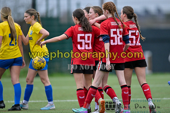 20240217-161724 Charlton Athletic Academy Girls U14 v Kings Hill FC Girls U15