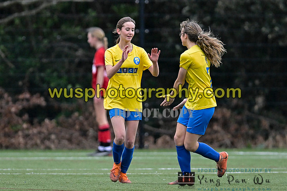 20240217-163209 Charlton Athletic Academy Girls U14 v Kings Hill FC Girls U15
