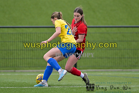 20240217-155450A Charlton Athletic Academy Girls U14 v Kings Hill FC Girls U15