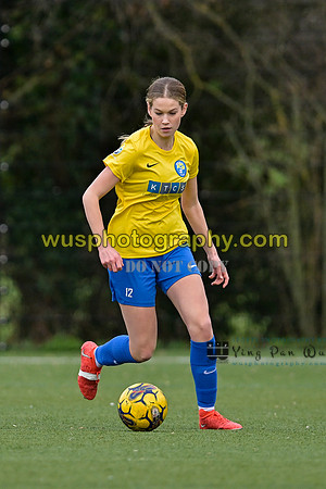 20240217-151426A Charlton Athletic Academy Girls U14 v Kings Hill FC Girls U15