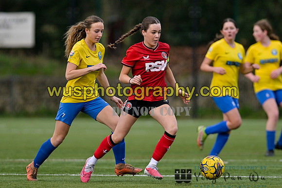 20240217-150716 Charlton Athletic Academy Girls U14 v Kings Hill FC Girls U15