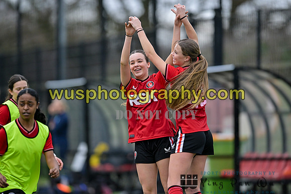 20240217-145029 Charlton Athletic Academy Girls U14 v Kings Hill FC Girls U15